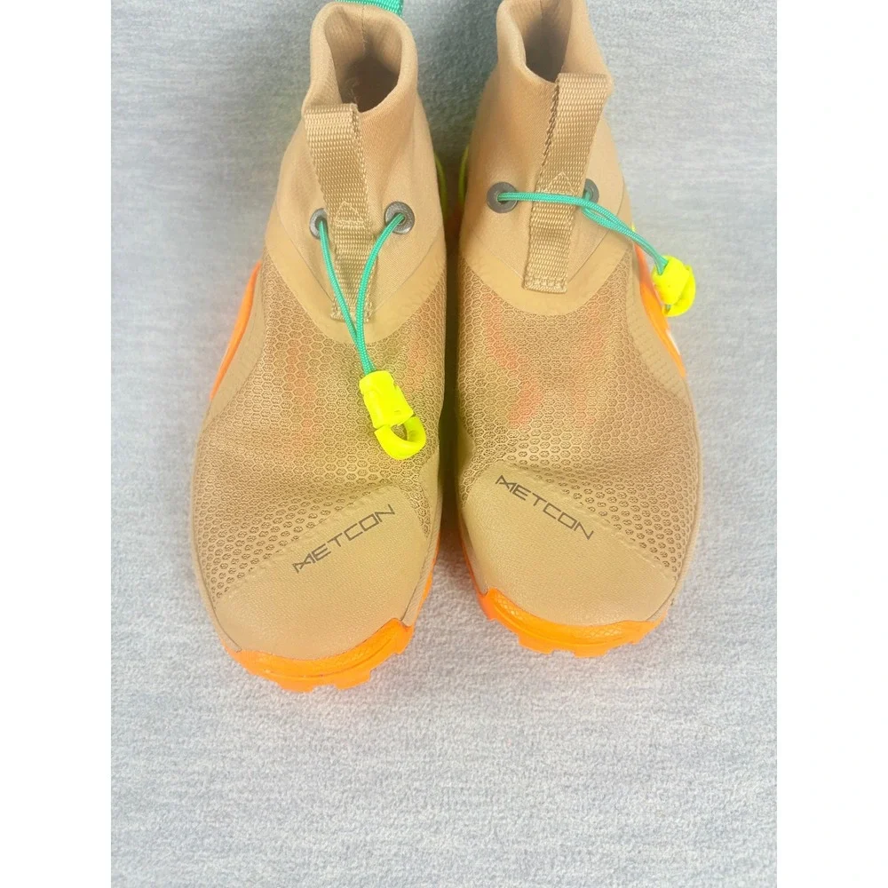 Nike Metcon SF X Training Sneakers Mens 7 Brown Beech Tree Orange Neon Comfort